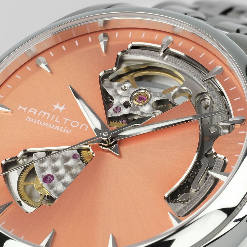 Hamilton - Jazzmaster Open Heart - Automatico - Acciaio