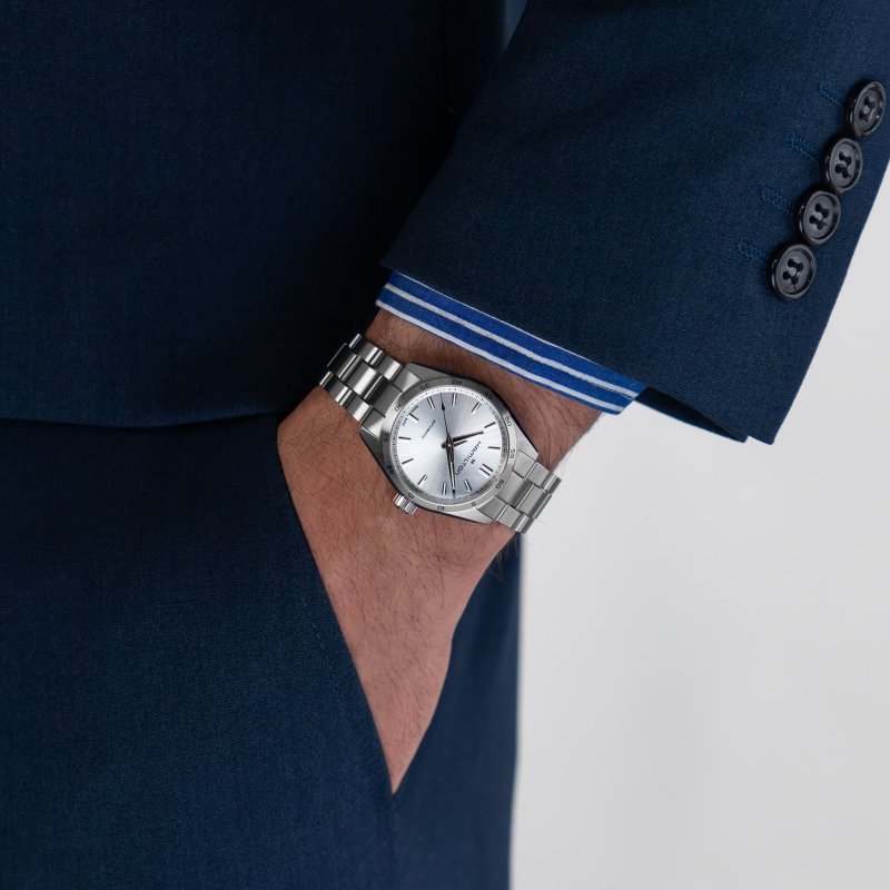 Hamilton - Jazzmaster Performer - Acciaio - Argento