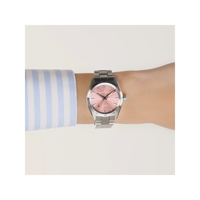 Hamilton - Jazzmaster Performer Auto - Acciaio - Rosa