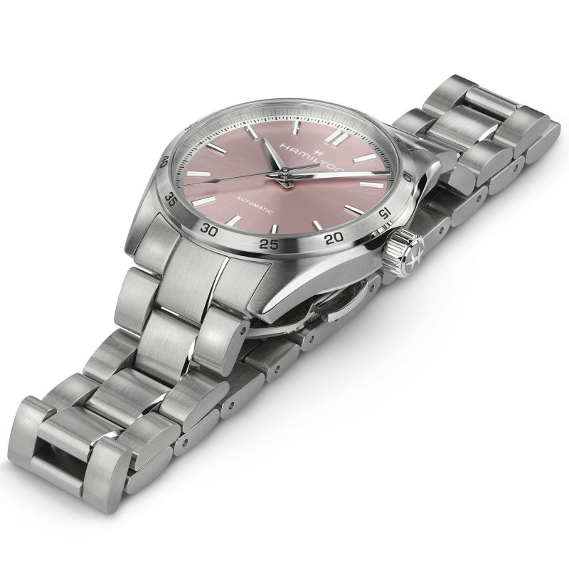 Hamilton - Jazzmaster Performer Auto - Acciaio - Rosa