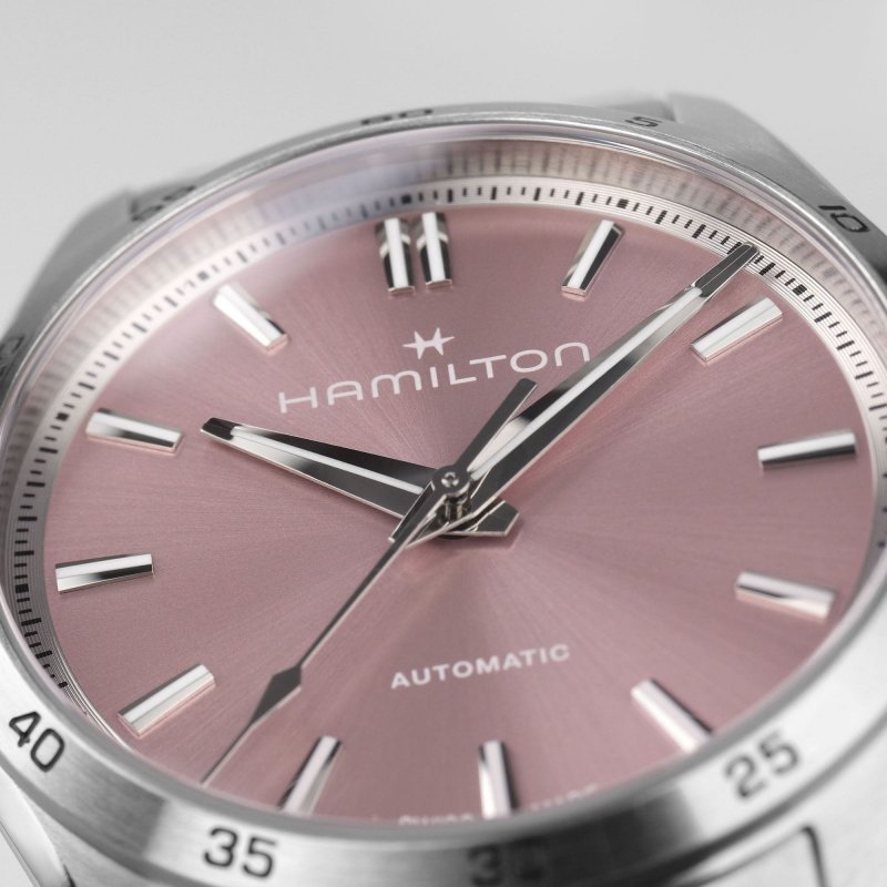 Hamilton - Jazzmaster Performer Auto - Acciaio - Rosa