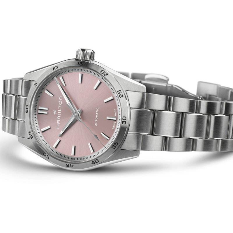 Hamilton - Jazzmaster Performer Auto - Acciaio - Rosa