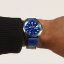 Hamilton - Khaki Aviation Pilot - Titanio - Blu