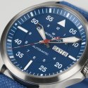 Hamilton - Khaki Aviation Pilot - Titanio - Blu