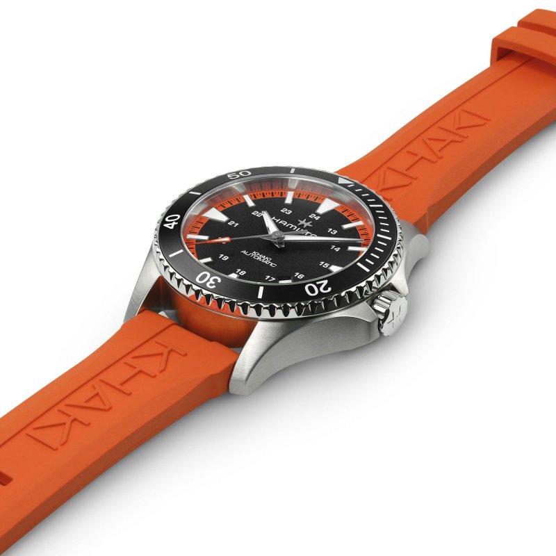 Hamilton - Khaki Navy Scuba Auto - Acciaio - Nero