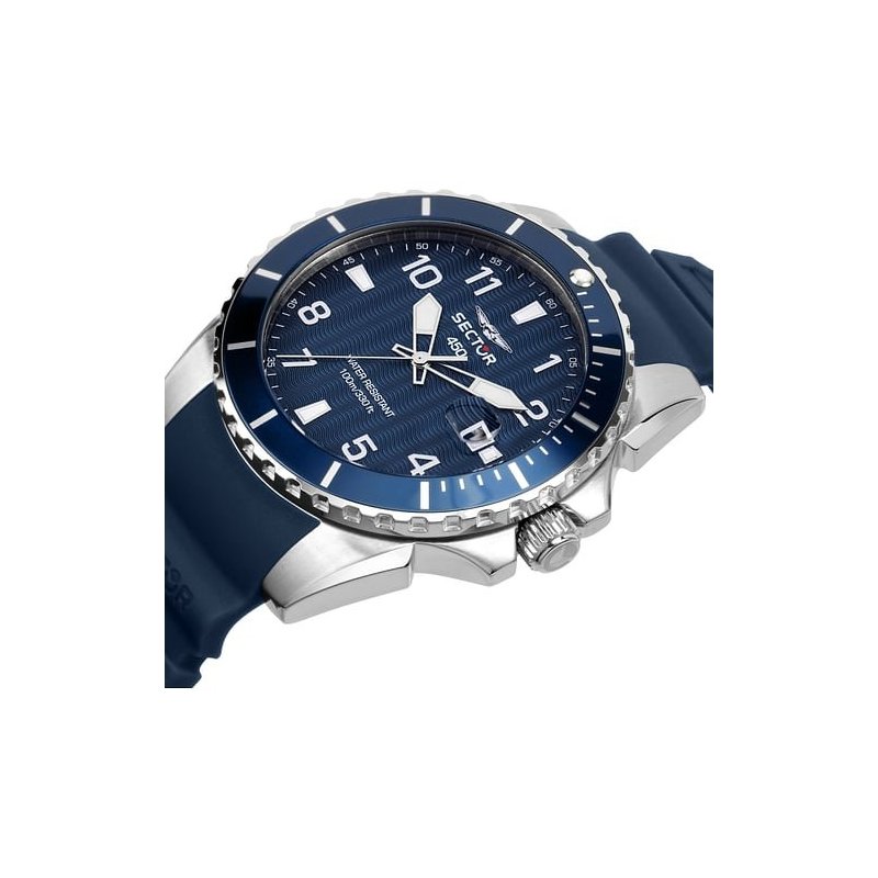 Sector - Orologio 450 - Uomo - Plastica - Blu