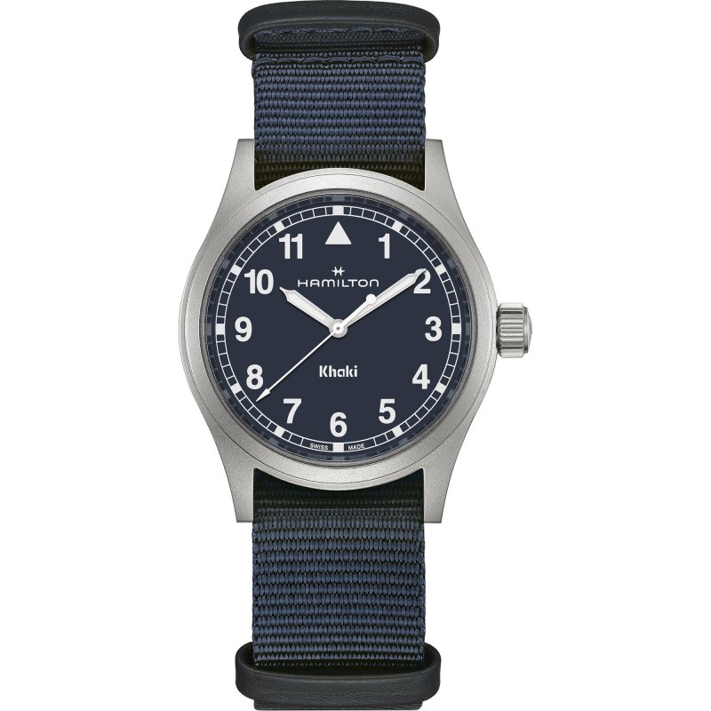 Hamilton - Khaki Field Quartz - Blu - 38 Mm
