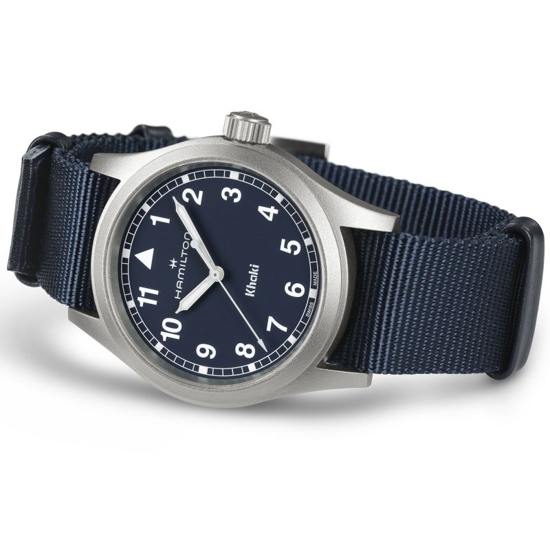 Hamilton - Khaki Field Quartz - Blu - 38 Mm