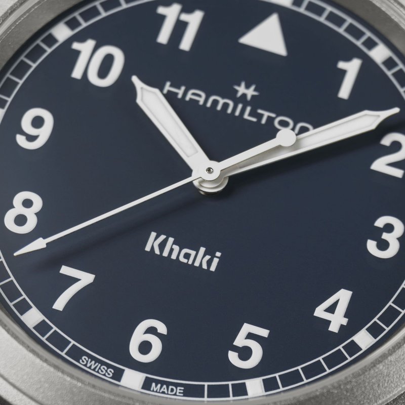 Hamilton - Khaki Field Quartz - Blu - 38 Mm