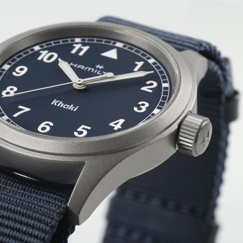 Hamilton - Khaki Field Quartz - Blu - 38 Mm
