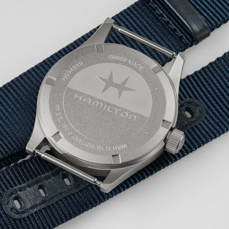 Hamilton - Khaki Field Quartz - Blu - 38 Mm