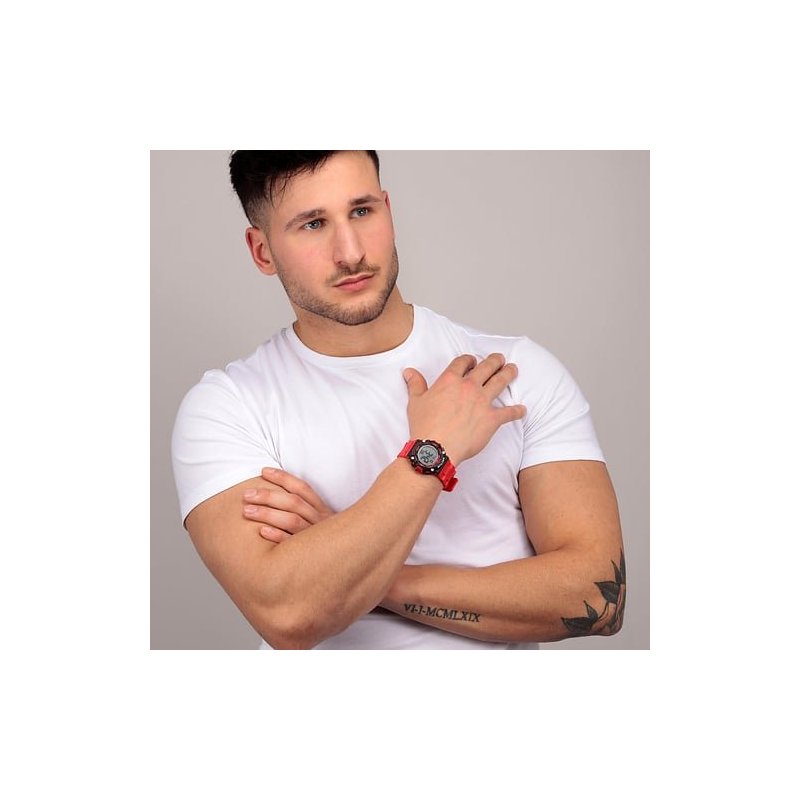 Sector - Orologio Ex-32 - Uomo - Digitale - Rosso