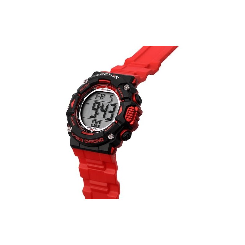 Sector - Orologio Ex-32 - Uomo - Digitale - Rosso