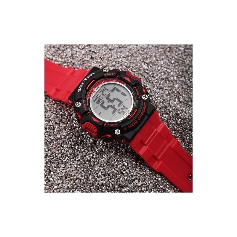 Sector - Orologio Ex-32 - Uomo - Digitale - Rosso