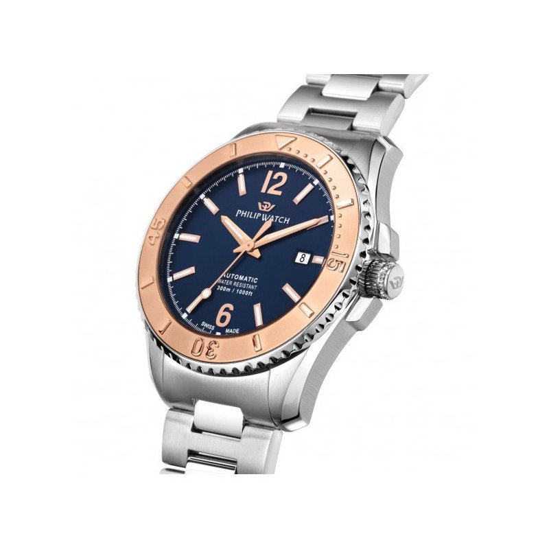 Philip Watch - Orologio Amalfi - Uomo - Acciaio