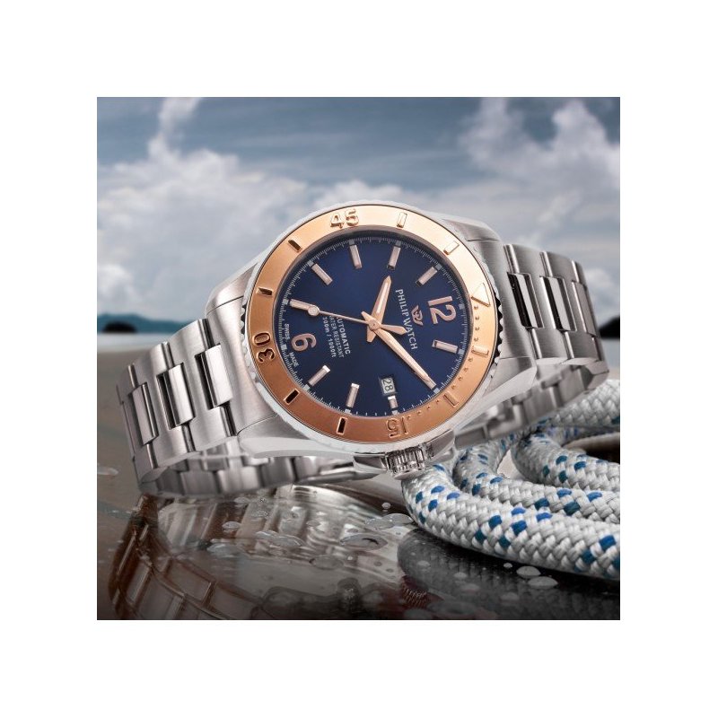Philip Watch - Orologio Amalfi - Uomo - Acciaio