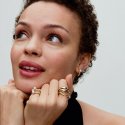 Anello Tripla Fascia con Perle d’Acqua Dolce Coltivate