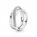 Anello Linee Intrecciate