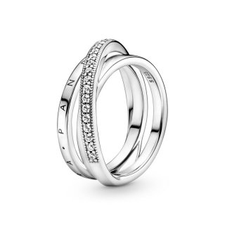 Anello Linee Intrecciate
