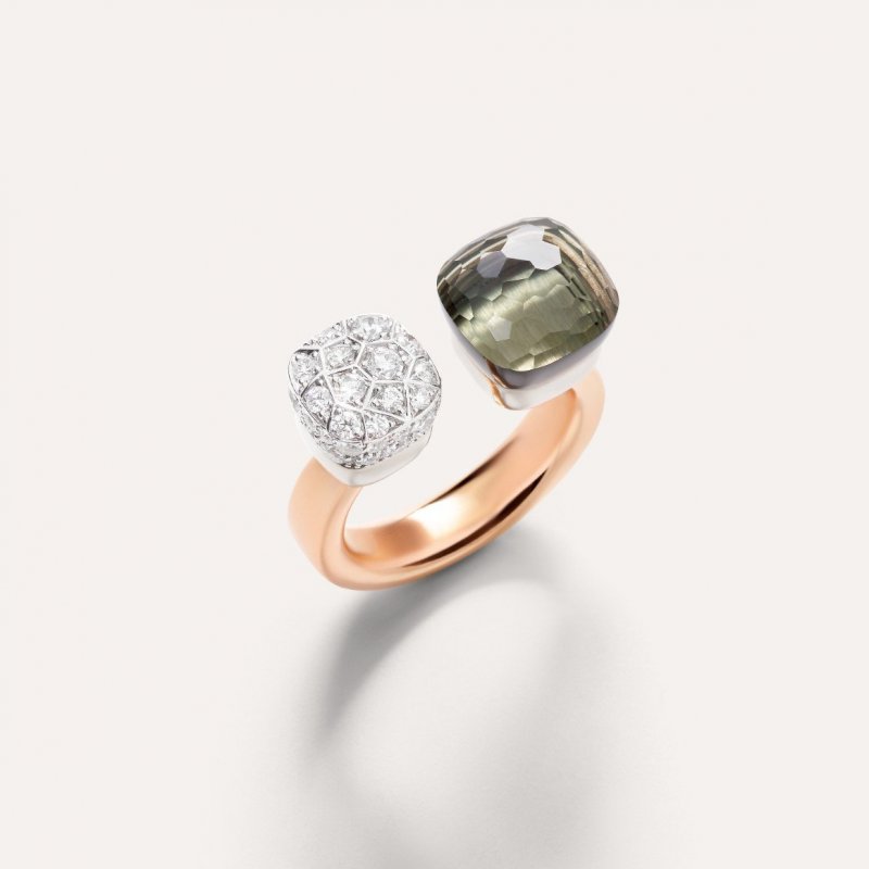 Pomellato - Anello Nudo - Oro Rosa - Diamante