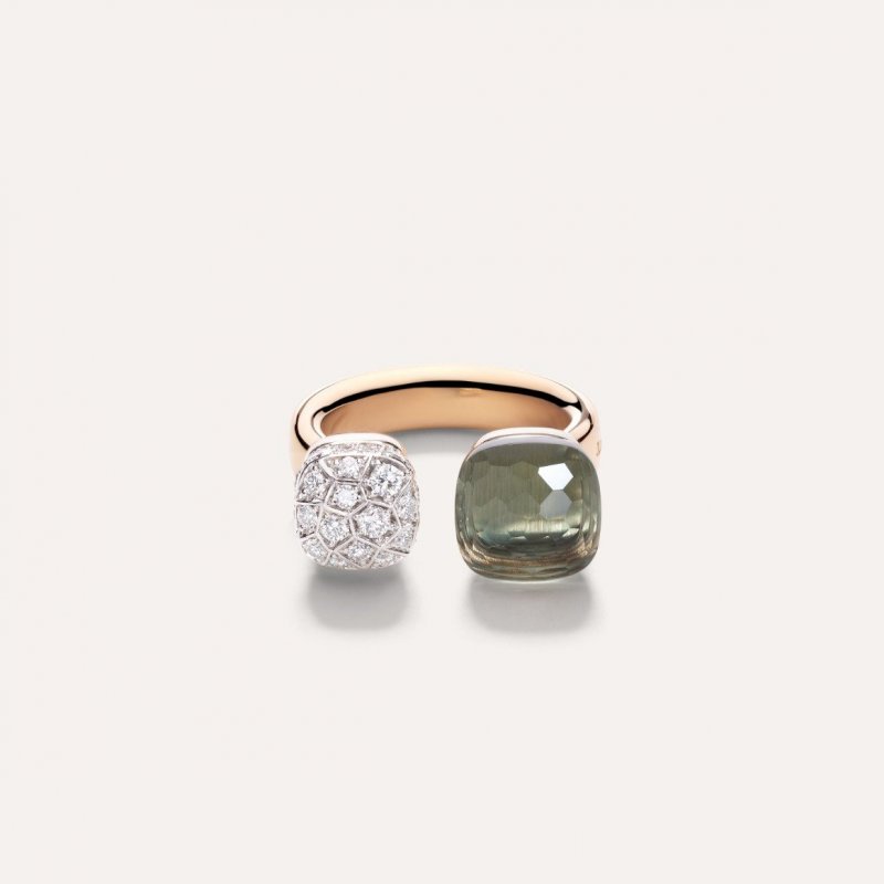 Pomellato - Anello Nudo - Oro Rosa - Diamante