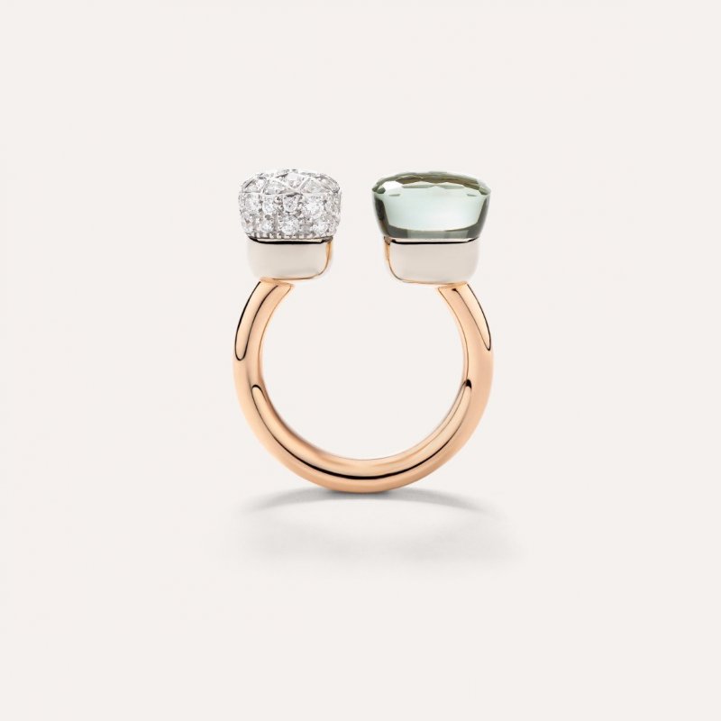 Pomellato - Anello Nudo - Oro Rosa - Diamante