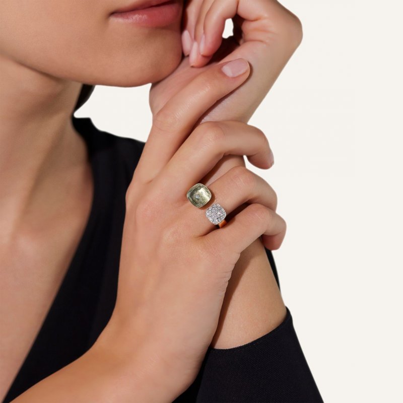 Pomellato - Anello Nudo - Oro Rosa - Diamante