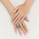 Pomellato - Anello Nudo Petit - Topazio Azzurro
