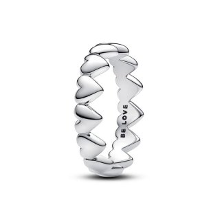 Anello Fascia a Cuori Be Love