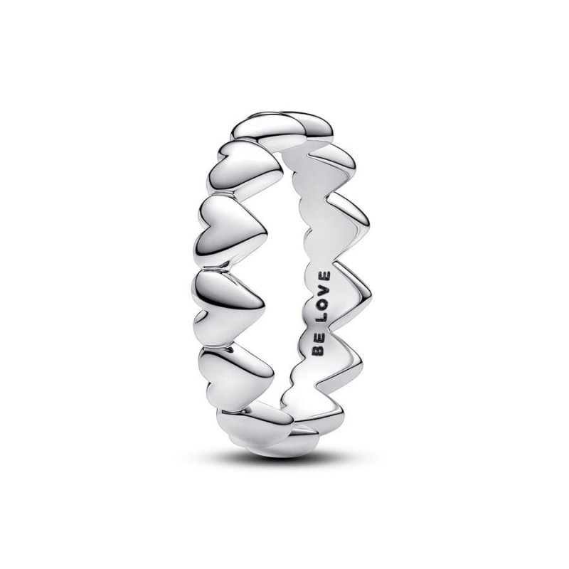 Anello Fascia a Cuori Be Love