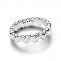 Anello Fascia a Cuori Be Love