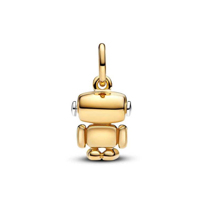 Charm Pendente Robot con testa girevole