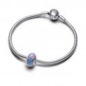 Charm Opale Glitter Viola