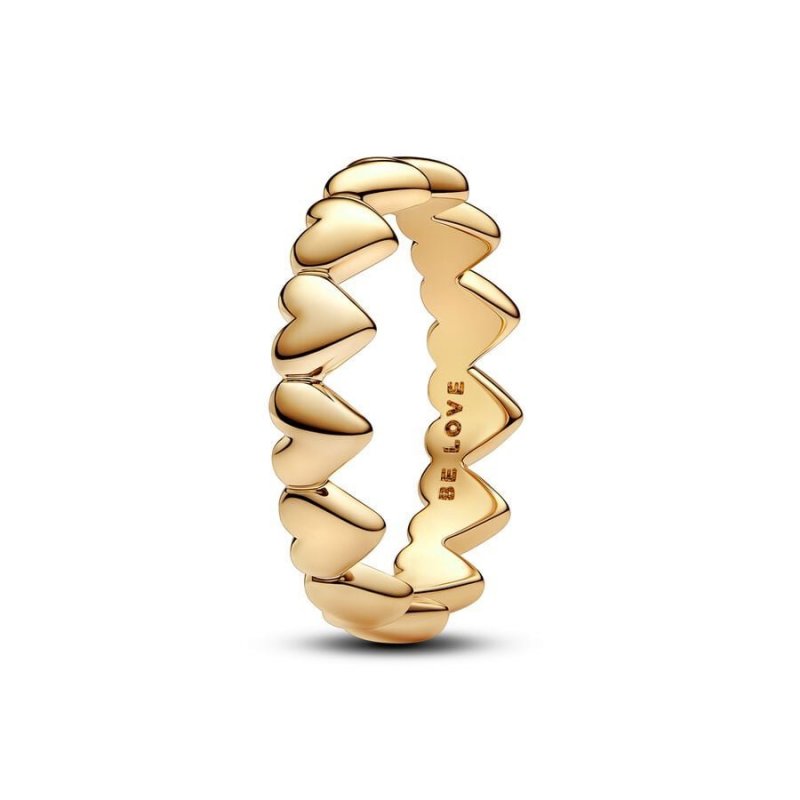 Anello Fascia a Cuori Be Love