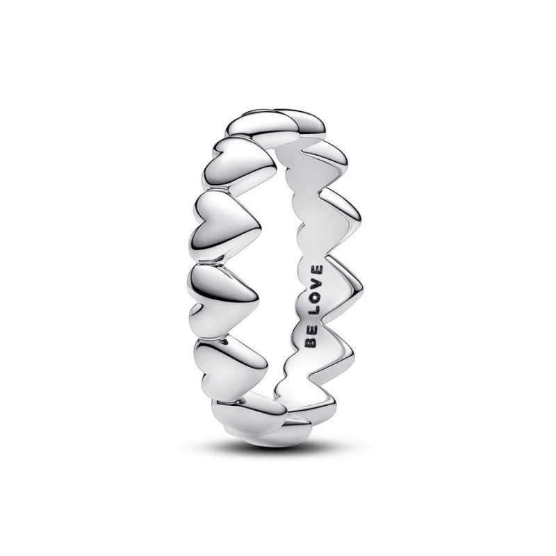 Anello Fascia a Cuori Be Love