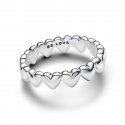 Anello Fascia a Cuori Be Love