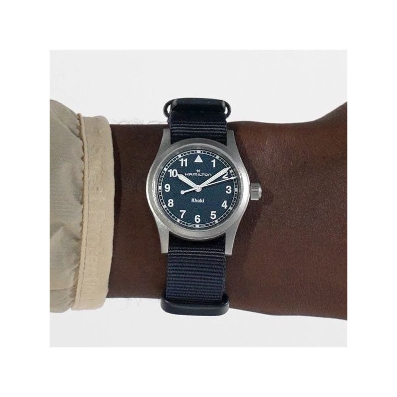 Hamilton - Khaki Field Quartz - Blu - Acciaio