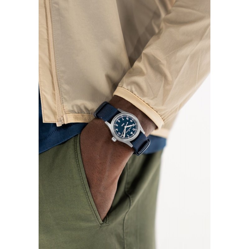 Hamilton - Khaki Field Quartz - Blu - Acciaio