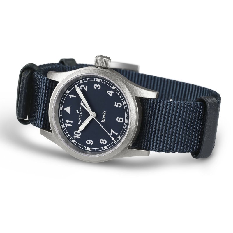 Hamilton - Khaki Field Quartz - Blu - Acciaio