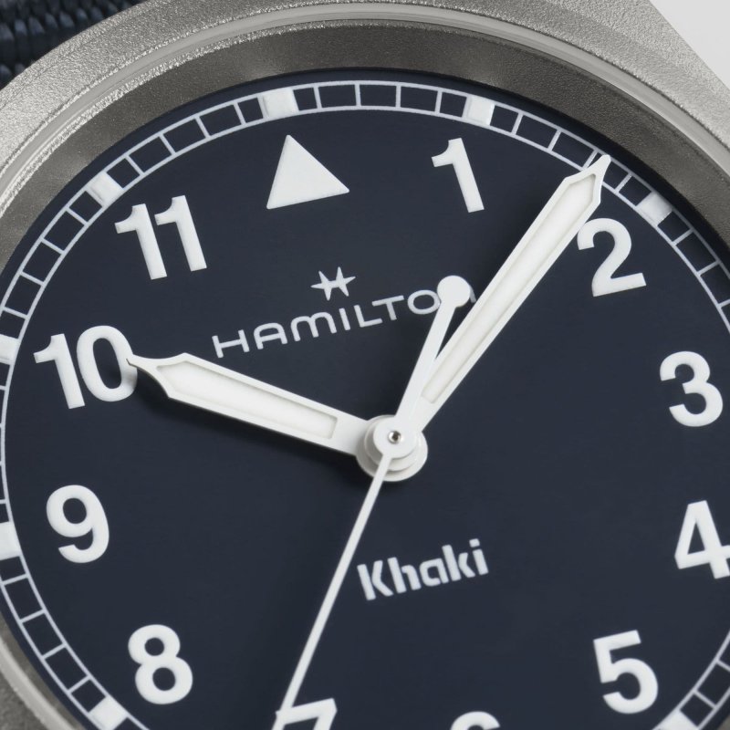 Hamilton - Khaki Field Quartz - Blu - Acciaio