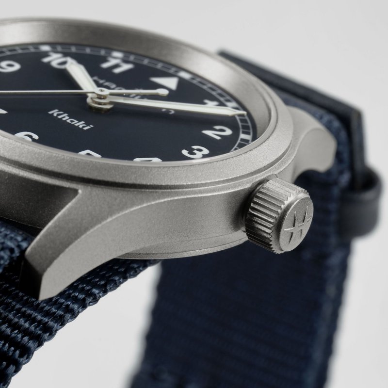 Hamilton - Khaki Field Quartz - Blu - Acciaio