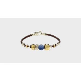 Misani - Bracciali In Cuoio - Oro - 3 Mm