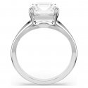 Swarovski - Anello Cocktail Stilla - Bianco - Placcato Rodio