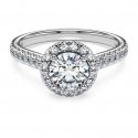 Swarovski - Anello Eternity - Oro Bianco - Diamante