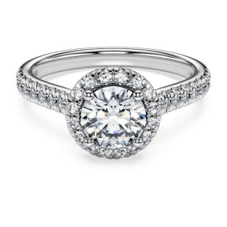 Swarovski - Anello Eternity - Oro Bianco - Diamante
