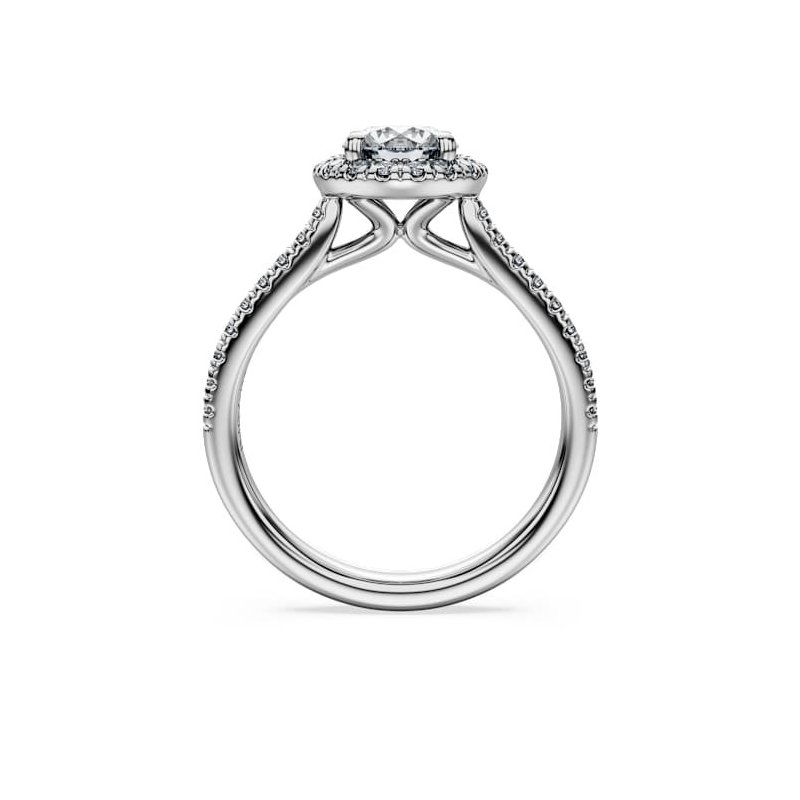 Swarovski - Anello Eternity - Oro Bianco - Diamante