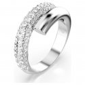 Swarovski - Anello Dextera - Cristalli - Bianco