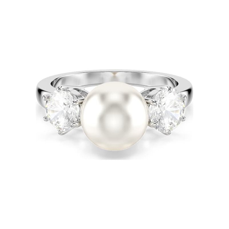 Swarovski - Anello Matrix - Cristalli - Bianco
