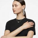 Swarovski - Anello Stilla - Placcato Rodio - Bianco