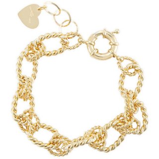Bracciale Donna Gioielli 4Us Cesare Paciotti Brass 4Ubr7330W
